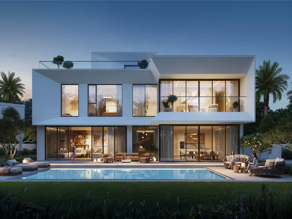 A private villa in greenery with its own pool
