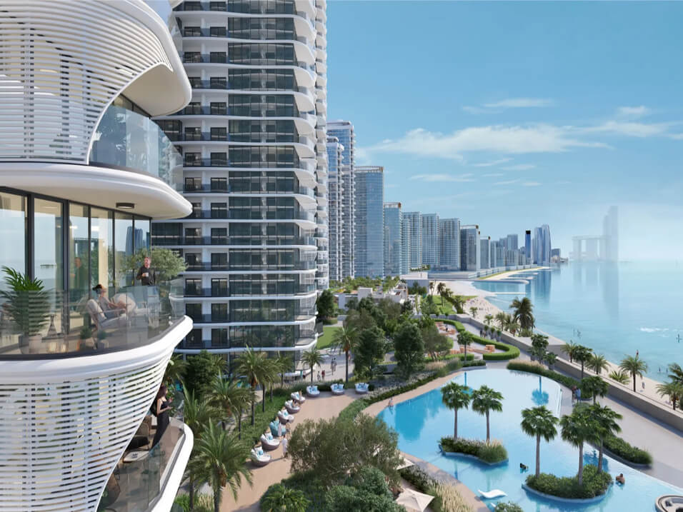 A beach residence on the coast