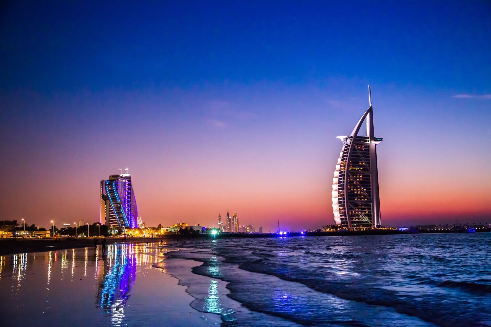 Burj Al Arab hotel in Dubai