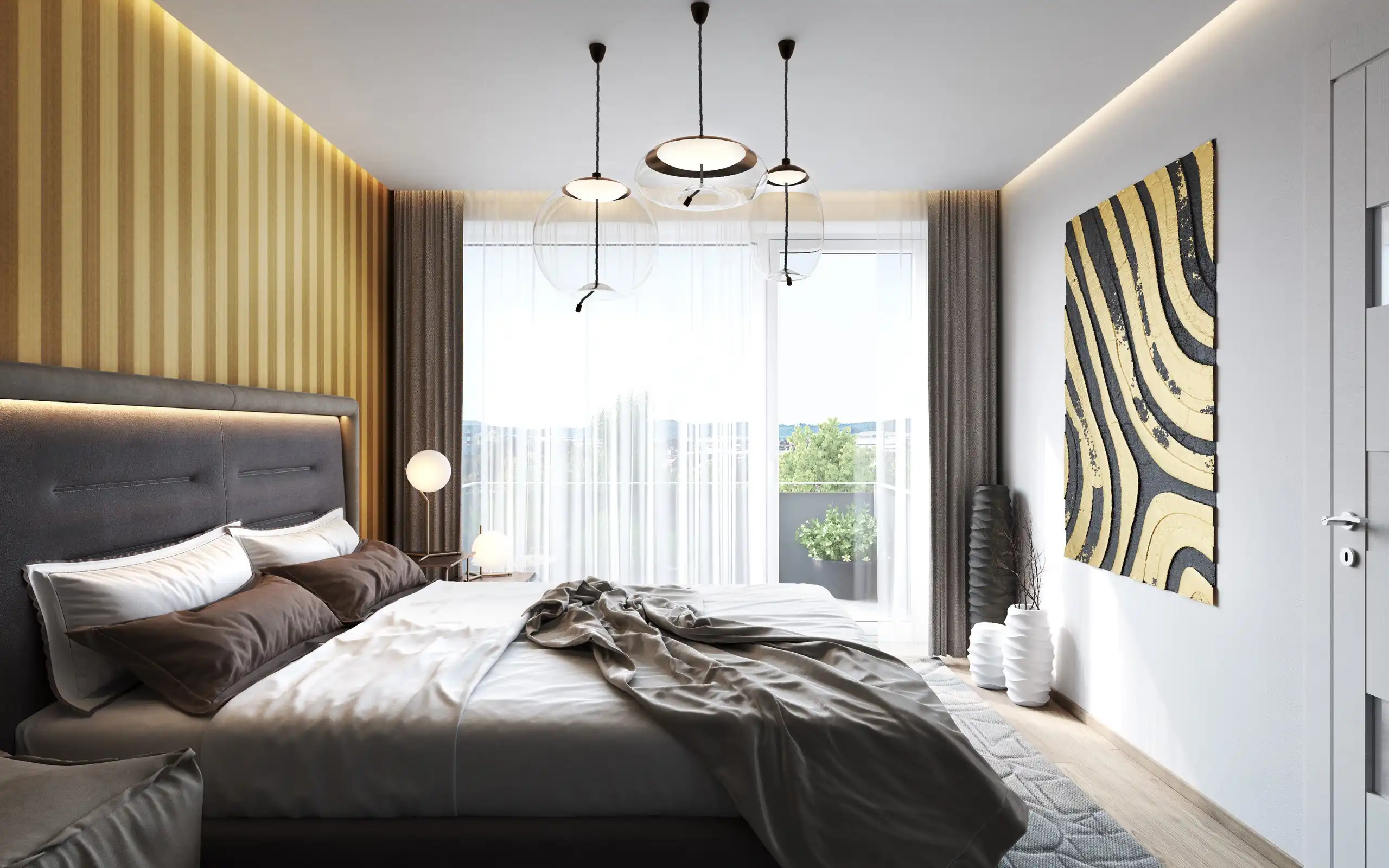 1+kk Apartment Layout