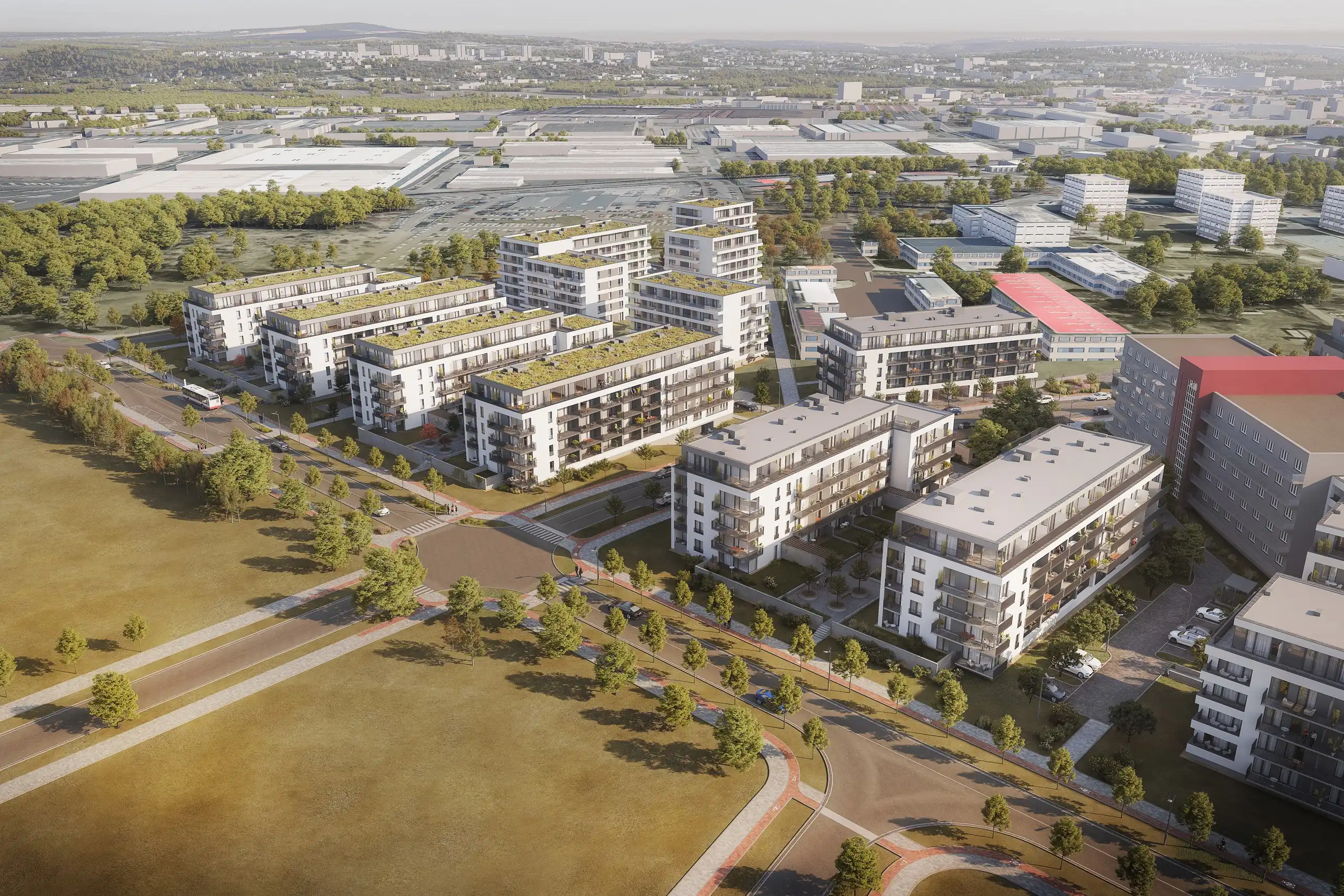 Building M - Exterior View