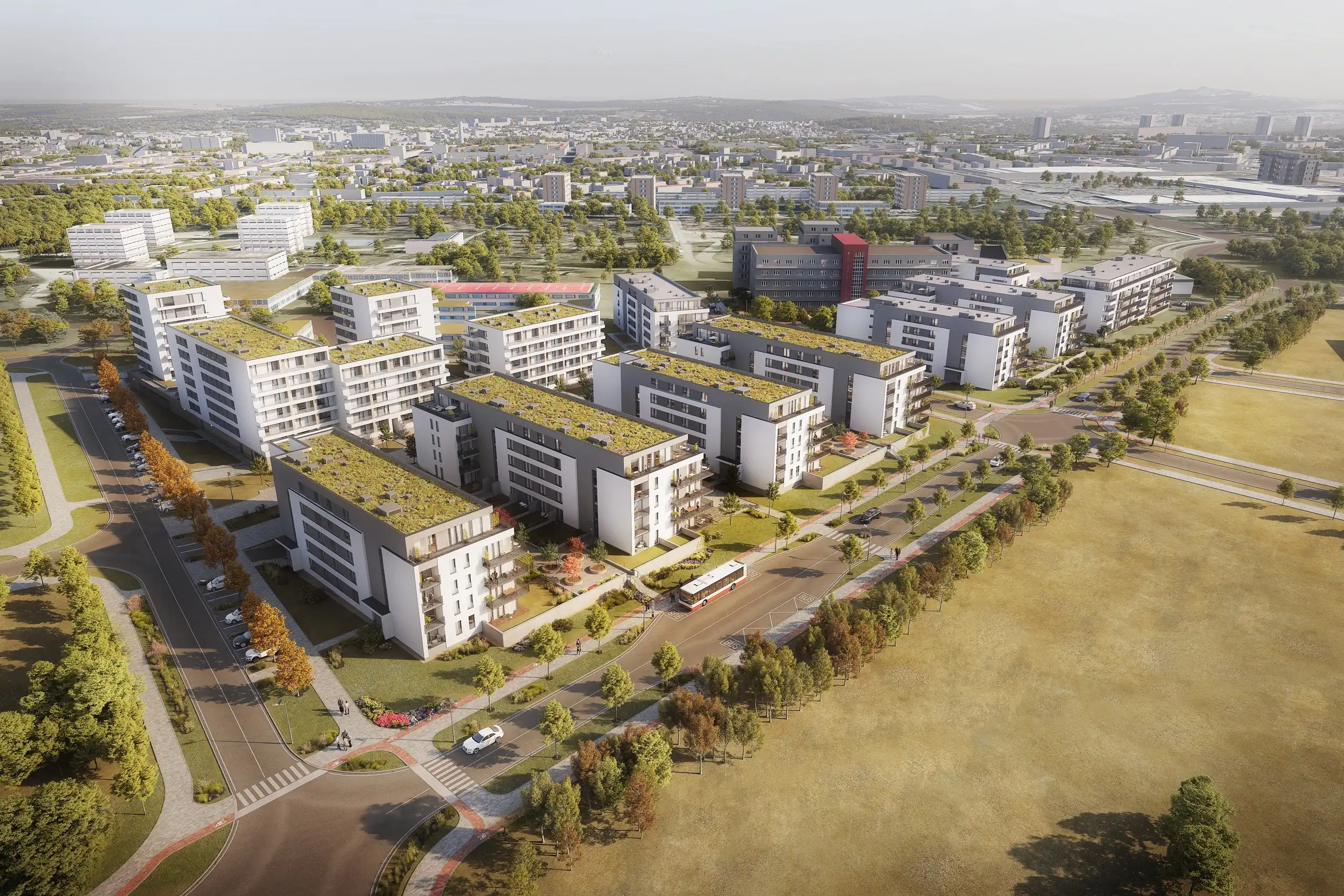 Building M - Exterior View