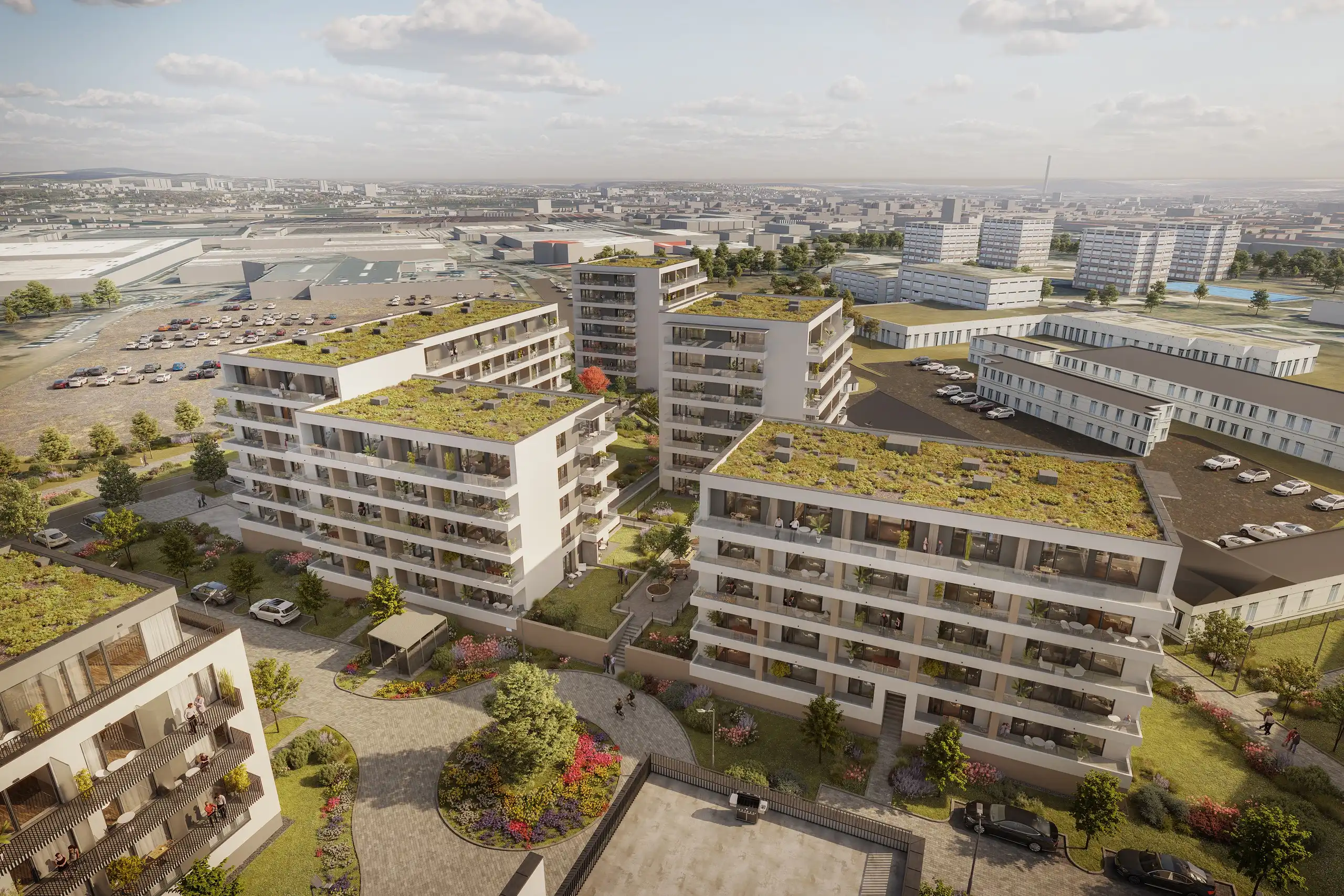 Building M - Exterior View