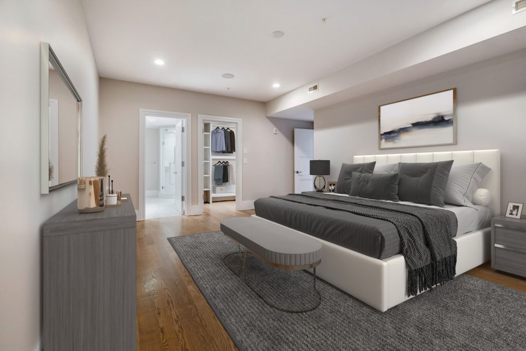 Home staging transformation - After