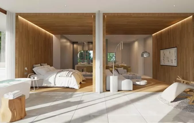 Luxury Villa Bedroom